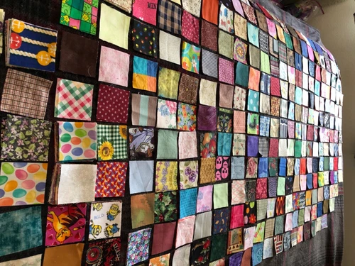 Bargain Fabric Craft/Quilting Squares 5” -Lot Of 50 - product listing photo