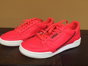 adidas continental 80 shock red