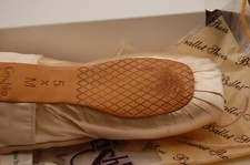 NIB Nikolay Suffolk Ulanova Ballet Pointe Shoes 5 1X X Med Shank Not Re