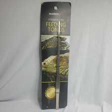 High quality Stainless Steel 15 in Feeding Tweezers Forceps Tong Tip for Reptile