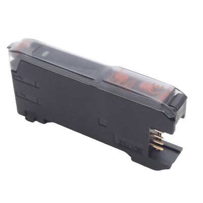 Omron E3X-DA6 Expandable Digital Fiber Optic Amplifier, Red LED, NPN, 12-24VDC