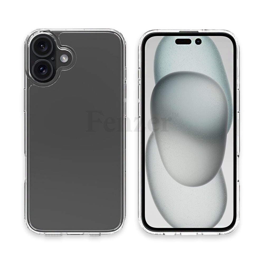 Fenzer Ultra Slim Protector Shockproof Phone Case CLEAR Apple iPhone 16 Plus
