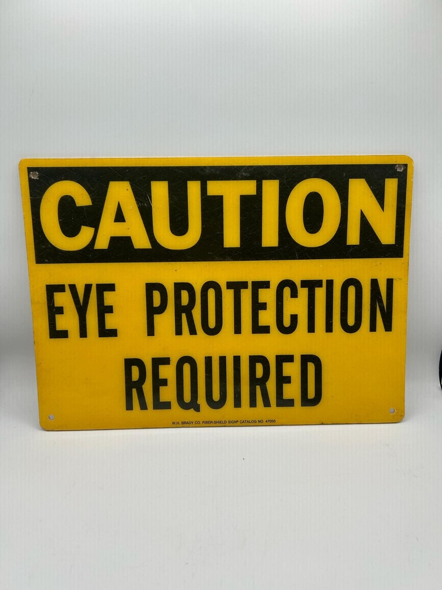Router Sticker Eye Protection Eye Protection Required Sticker