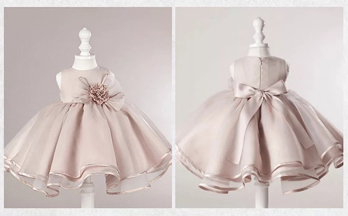 Vestito Bambina Abito Cerimonia Compleanno Girl Party Princess