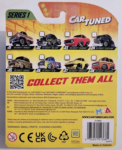 MGA CAR TUNED SERIES 1 #04 LOWRIDERS '47 CHEVY FLEETLINE BRAND NEW FAST SHIPPING - Picture 2 of 4