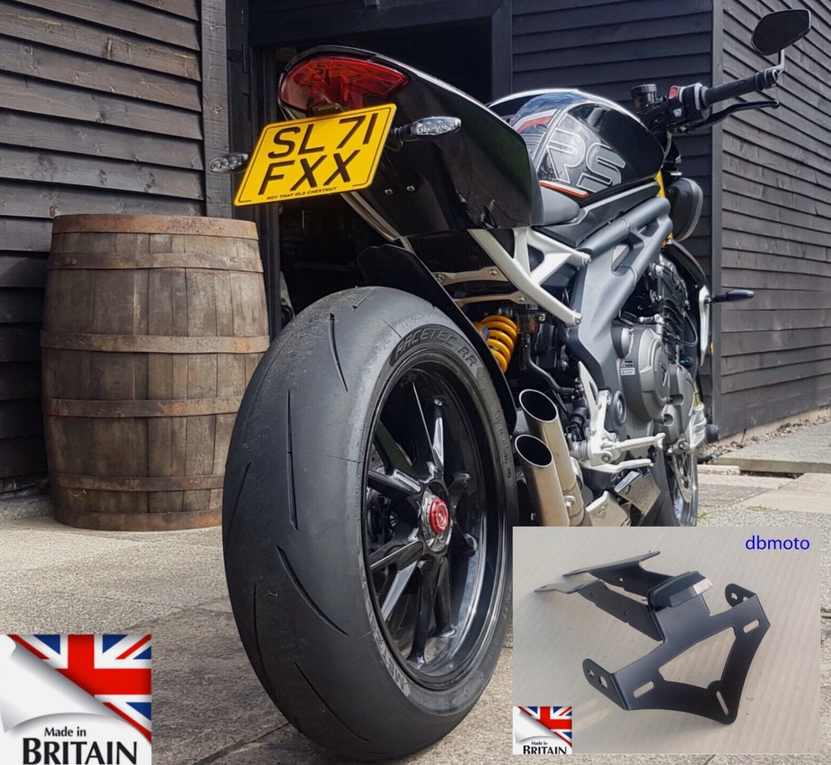 PLUG & PLAY* Triumph Speed Triple 1200 RS & RR Tail Tidy. 2021