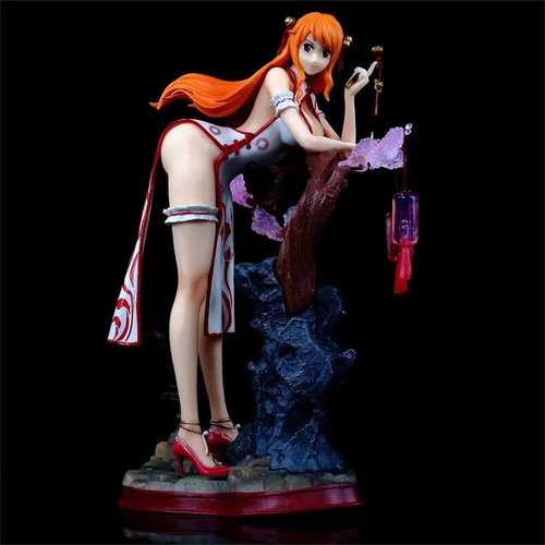 Sexy Traje Cheongsam de Una Pieza Nami Figura Estatua Colección Modelo Juguetes SIN Caja - Imagen 1 de 7