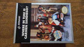 Where in Time is Carmen Sandiego CIB Complete Nintendo NES