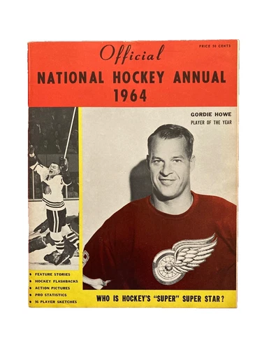 Gordie Howe Vintage Yearbooks