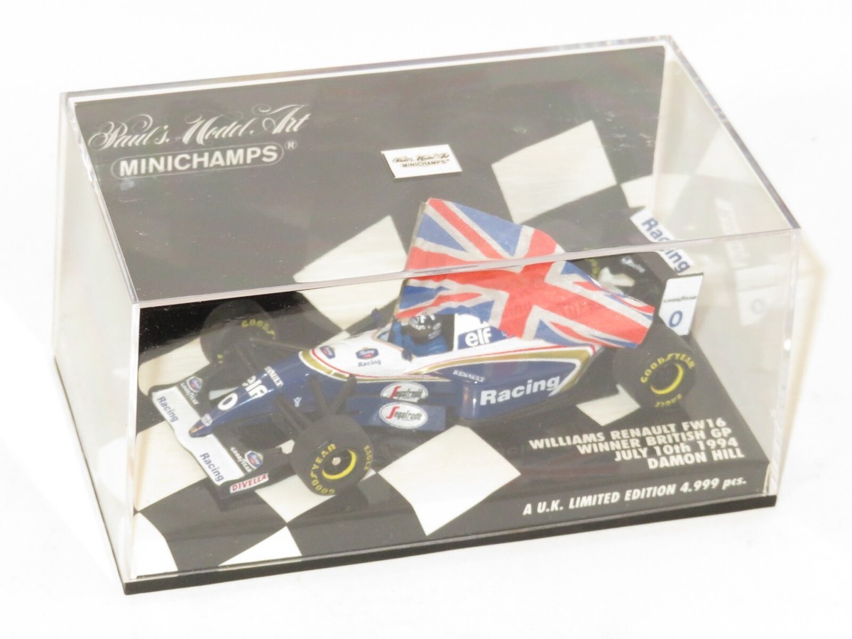 MINICHAMPS Williams RENAULT Fw16 Winner British GP Damon Hill
