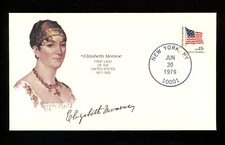 Commemorative Cover US First Ladies 1817-25 Elizabeth Monroe New York NY 1979