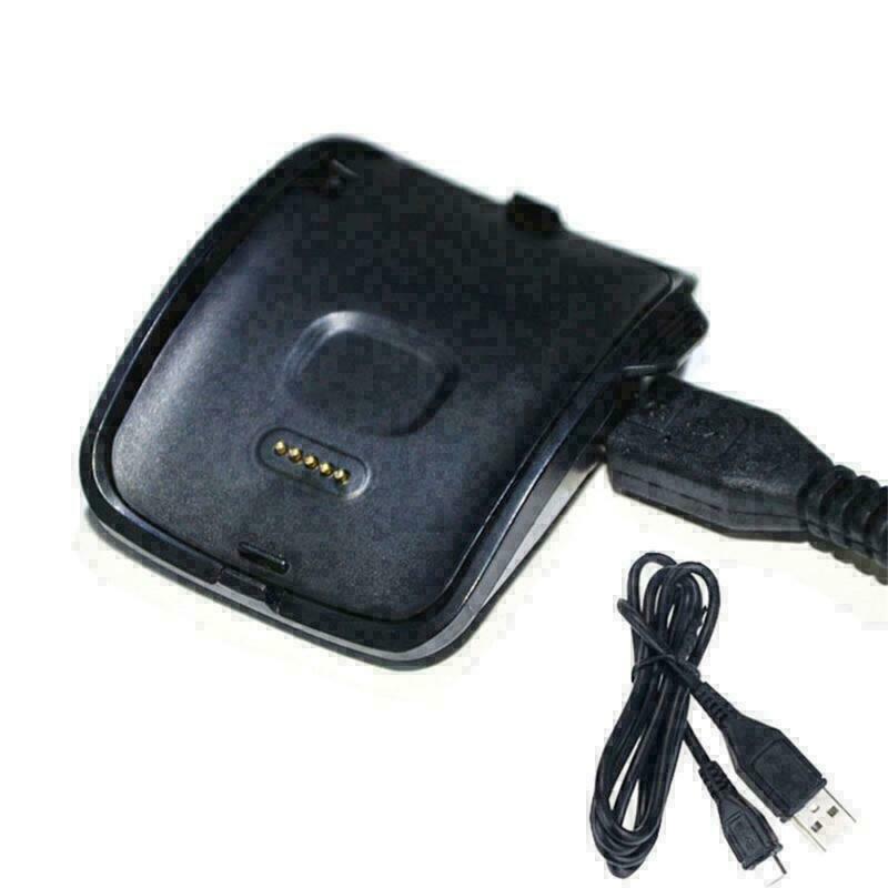 For Samsung Gear S SM-R750 Charging Cradle Dock Charger+USB Cable Smart  Watch