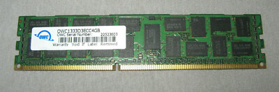 4GB PC3-10600 1333 MHz ECC-DIMM RAM kompatibel mit MAC Systemen OWC1333D3ECC4GB