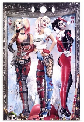 Rare Harley Quinn 25th Anniversary - Natali Sanders Virgin Exclusive - NM - HTF!