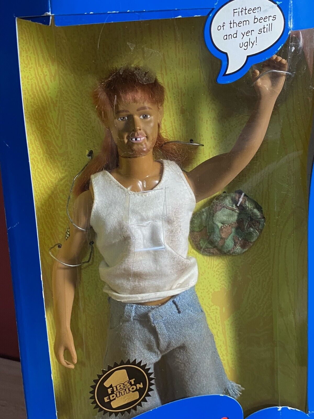 RARE COLLECTIBLE LIMITED 1st Edition Trash Talkers Doll JDK ELTON