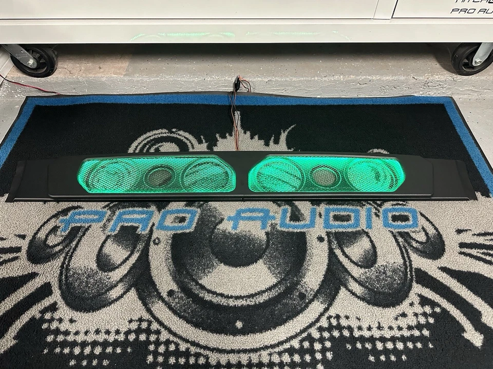 Корпус 1978-88 G на заказ задняя дека в четыре 6x9 или четыре 6,5 дюйма с сетчатой решеткой и светодиодами - Изображение 4 из 4