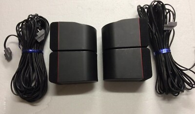 ② Haut-parleurs Bose Dual Cube, 2 x avec câbles - Enceintes - 2ememain
