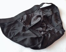 Hommes Soie Slip String G-String Brillant Culotte Respirant Slip