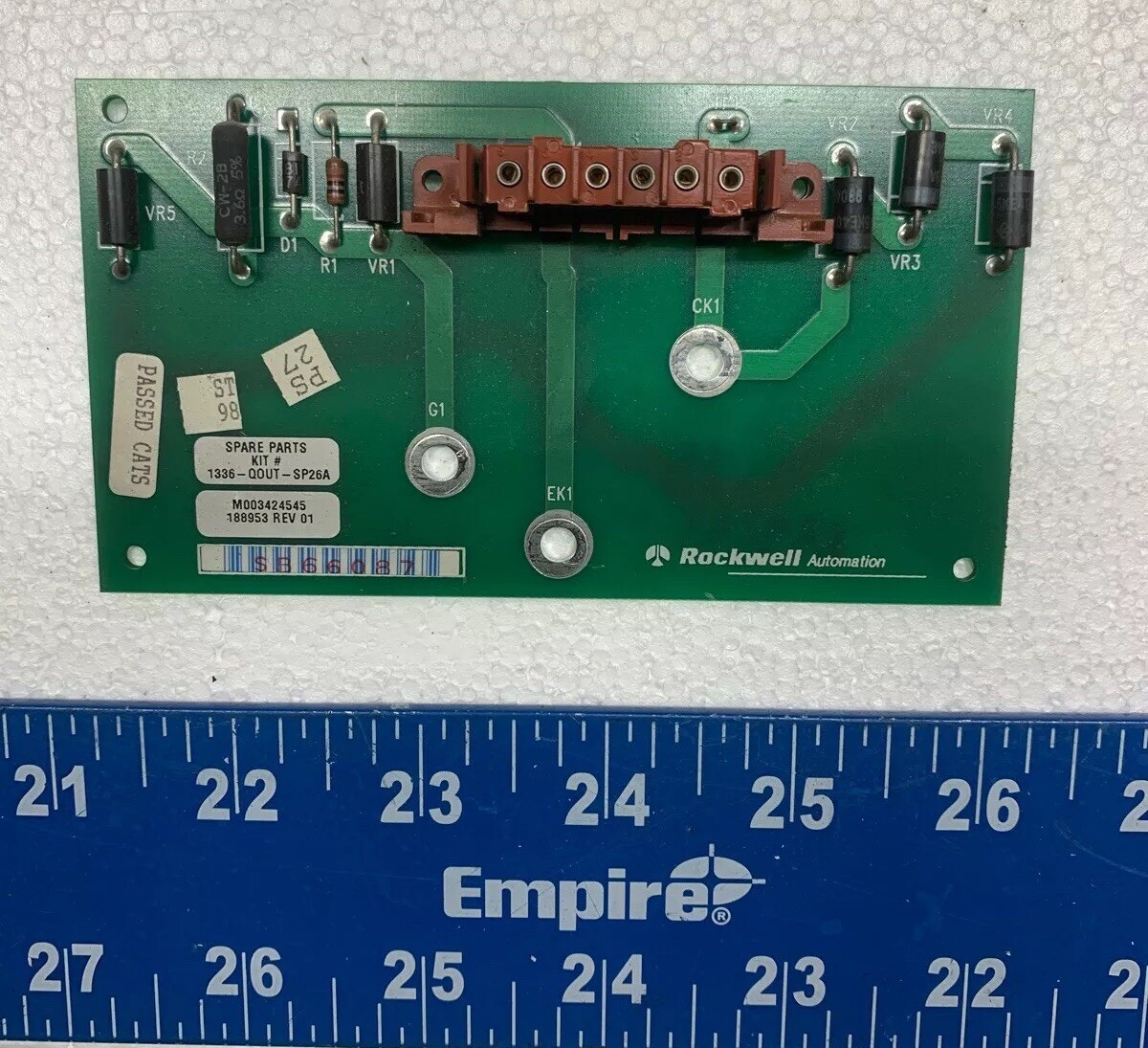 ROCKWELL 188953 Transistor Board_MULTIPLE IN STOCK_GOOD TAKE-OUTS_FAST SHIPPING!