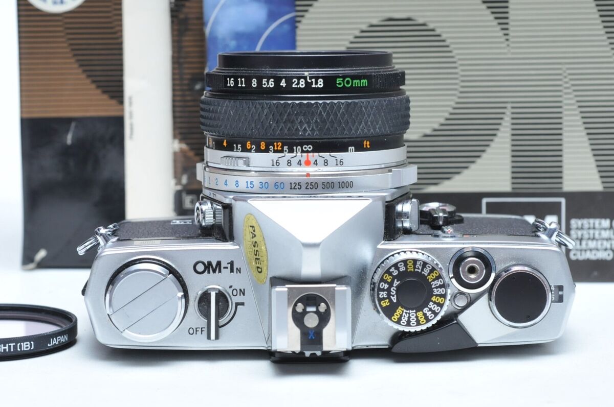 Olympus OM-1N 35mm Film Camera W/50mm f/1.8 Zuiko Manual Olympus OM-1N 35mm Film Camera W/50mm f/1.8 Zuiko Manual