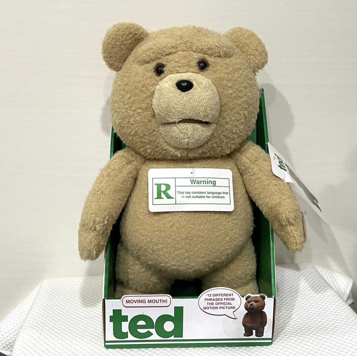 Ted Talking Plush Teddy Bear American version from JAPAN