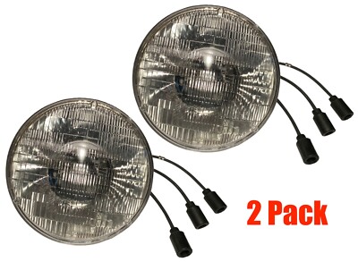 24 Volt - 2 Pack | Headlight Humvee 7'' M998 M35 M923 M925 M1025 USA Made