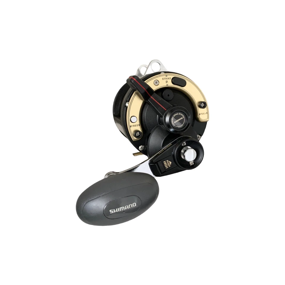 Carrete de pesca de arrastre de grafito Shimano TLD 30II 2 velocidades, TLD30IIA Foto 3 de 4