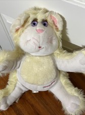 Fisher Price Purr Tenders Yellow Cat Plush Works Test 17" 8103