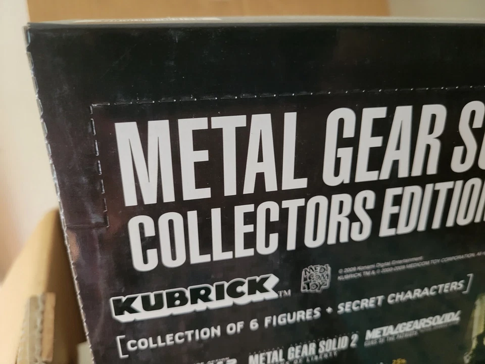 Metal Gear Solid Kubrick Collector's Edition 2 (2009) Brand New Factory Sealed - Image 2 of 4
