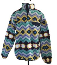 PATAGONIA Synchilla T Snap Timber Twist Fleece Pullover Women  s Size S