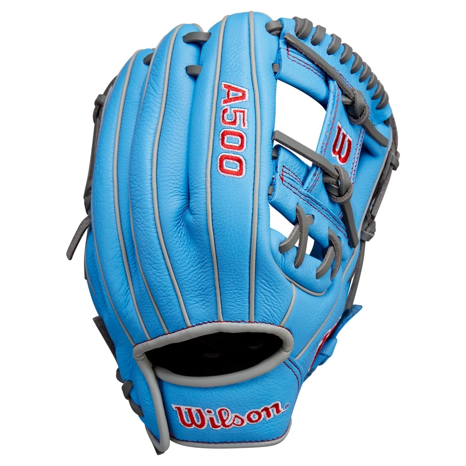 Wilson A500 11 英寸实用青少年棒球手套 – WBW10253 — 第 2/4 张图片