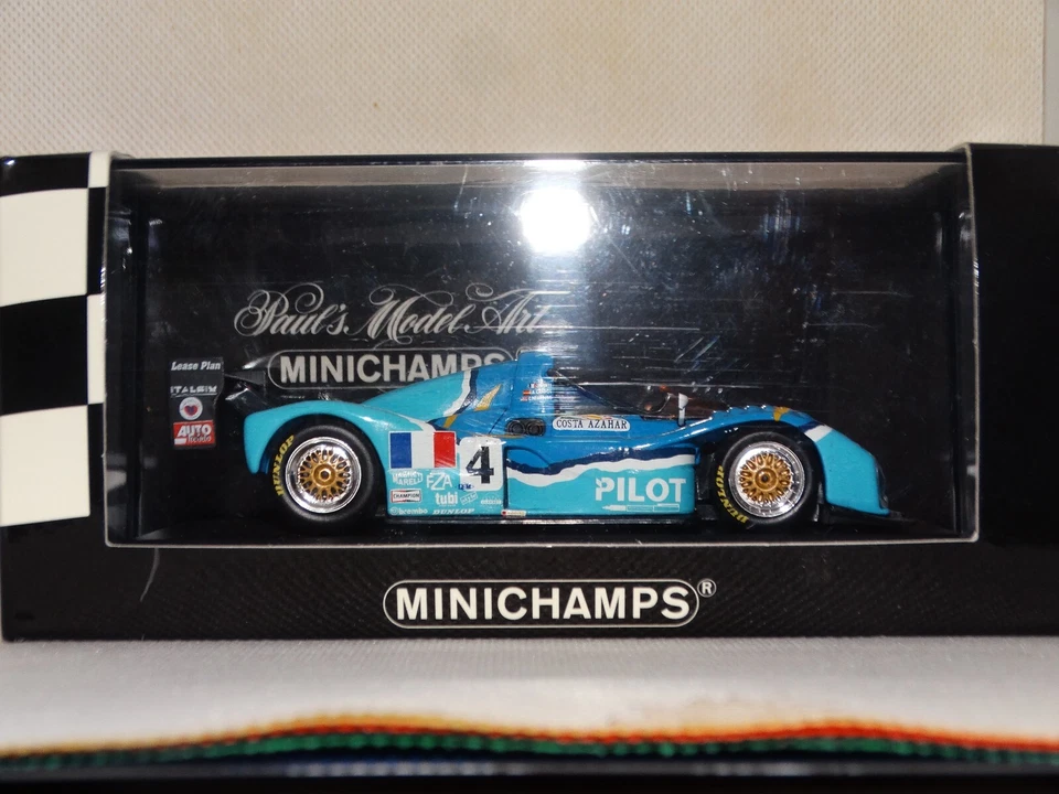 Ferrari 333 SP M.Ferté - Soc Pilot Racing n° 4 LM 1997 Minichamps 1/43 - Photo 2/3