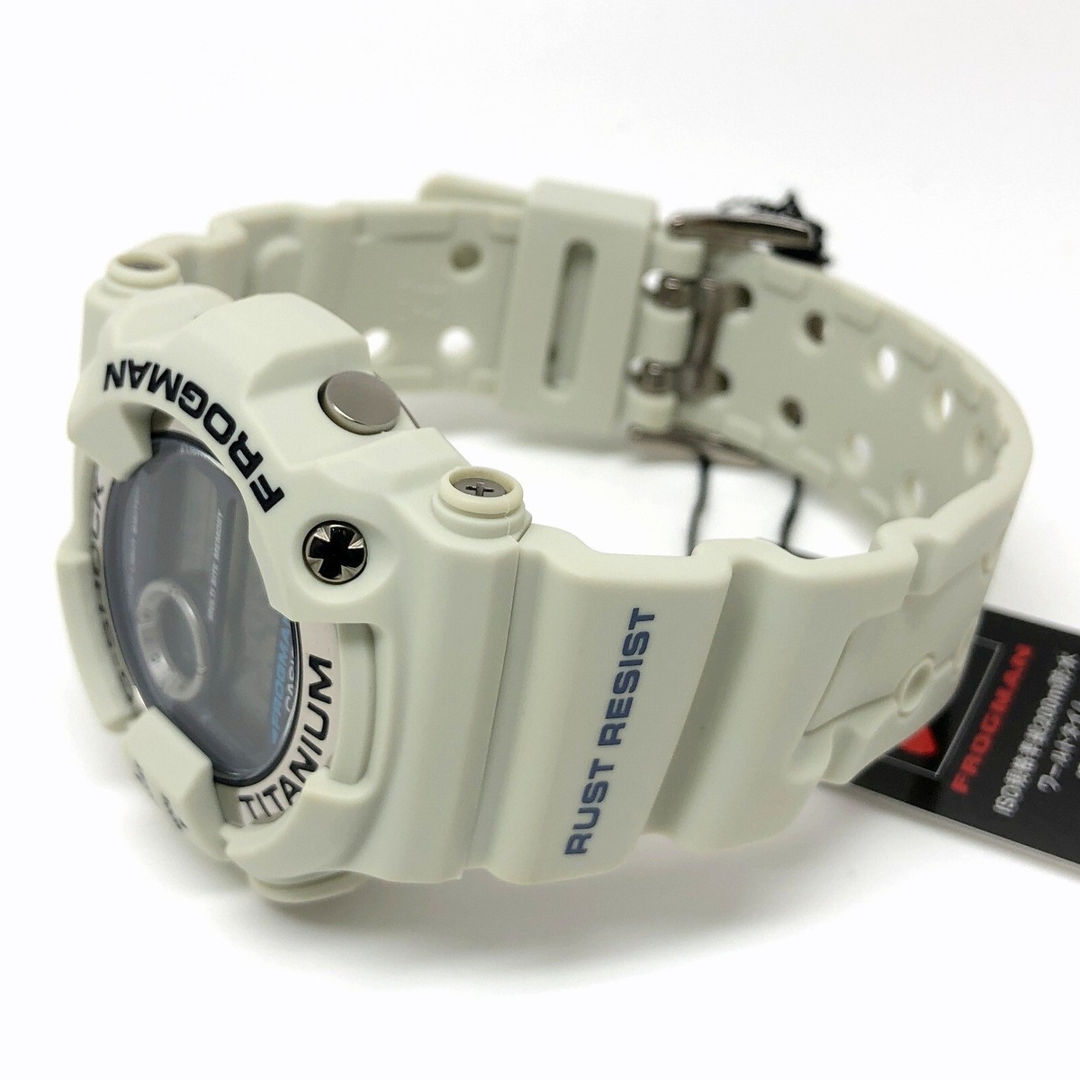 G-Shock Casio Watch Dw-9900Lg-8 Frogman Men In White Gray | eBay G-Shock Casio Watch Dw-9900Lg-8 Frogman Men In White Gray | eBay