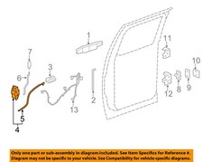GM OEM Rear Door-Lock Actuator Motor 22862036