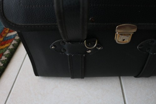 Véritable valise pilote en cuir,Genuine leather pilot case, Pilotenkoffer aus ec - Foto 9 di 11