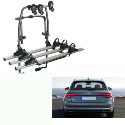 FAHRRADTRÄGER HINTEN STAND UP 3 SCHIENEN AUDI A4 AVANT BJ 2017 FÜR 3 FAHRRÄDER