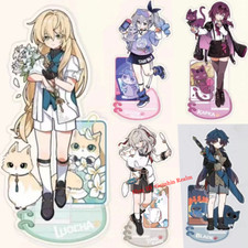 Anime Honkai: Star Rail Cat Acrylic Desktop Stand Figure Collection Decor