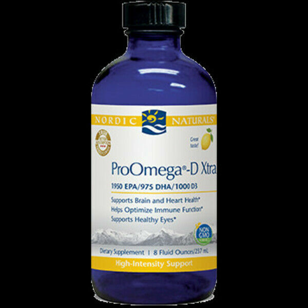 Nordic Naturals W17831 ProOmegaD Xtra Liquid Fish Oil Dietary