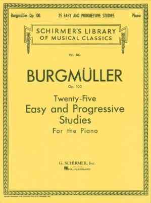 Burgmuller Twenty-Five Easy and Progressive Studies for the Piano