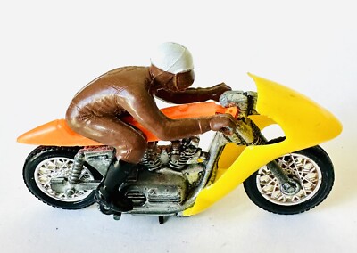 Hot Wheels Rrrumblers 1971 Rip Snorter Motorcycle w Brown Rider