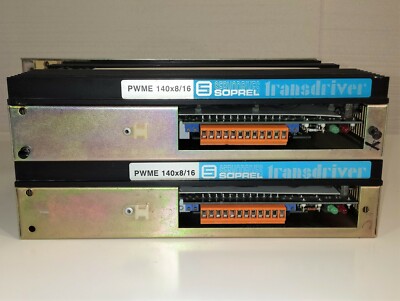 SOPREL PWME 140x8/16 Transdriver DC Servo Motor Drive Control, Emerson
