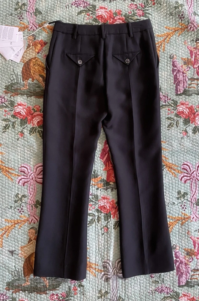 Pantalones de lana/seda Valentino Foto 4 de 4