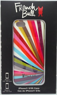 New French Bull Grass impact gel Case for Apple iPhone 5 5S SE 