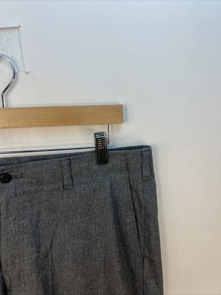 Pantalones Cortos Ben Hogan Adulto 36 Gris Rendimiento Golf Poliéster Caqui Chino Hombres A82 Foto 3 de 4