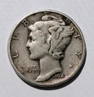 1945-P Mercury Dime, 90% Silver Dime, Final Year of Issue 🪙