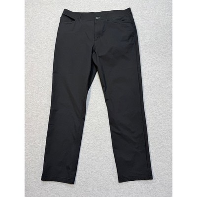 Public Rec Day to Night Pant Mens 35/32 Black Slim Straight Performance Tech