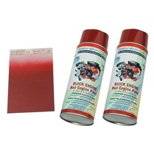 High Temp Engine Red Spray Paint 350cid 455cid 1964-74 Buick Skylark All 2pc