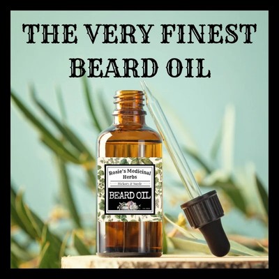 Hickory & Suede Beard Oil   The Best for Mustache, Facial Hair & Barber Style