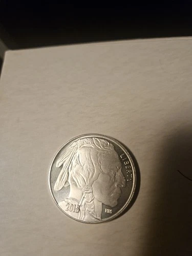 Buffalo 1 Oz Silver Round 2015