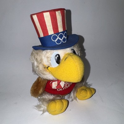 Go for Gold America Adler Figur Plüsch Olympia 1980 /Applause